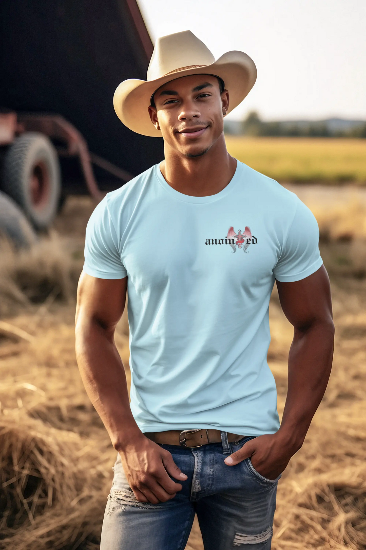 "Anointed" - Vintage Style T-Shirt Printify