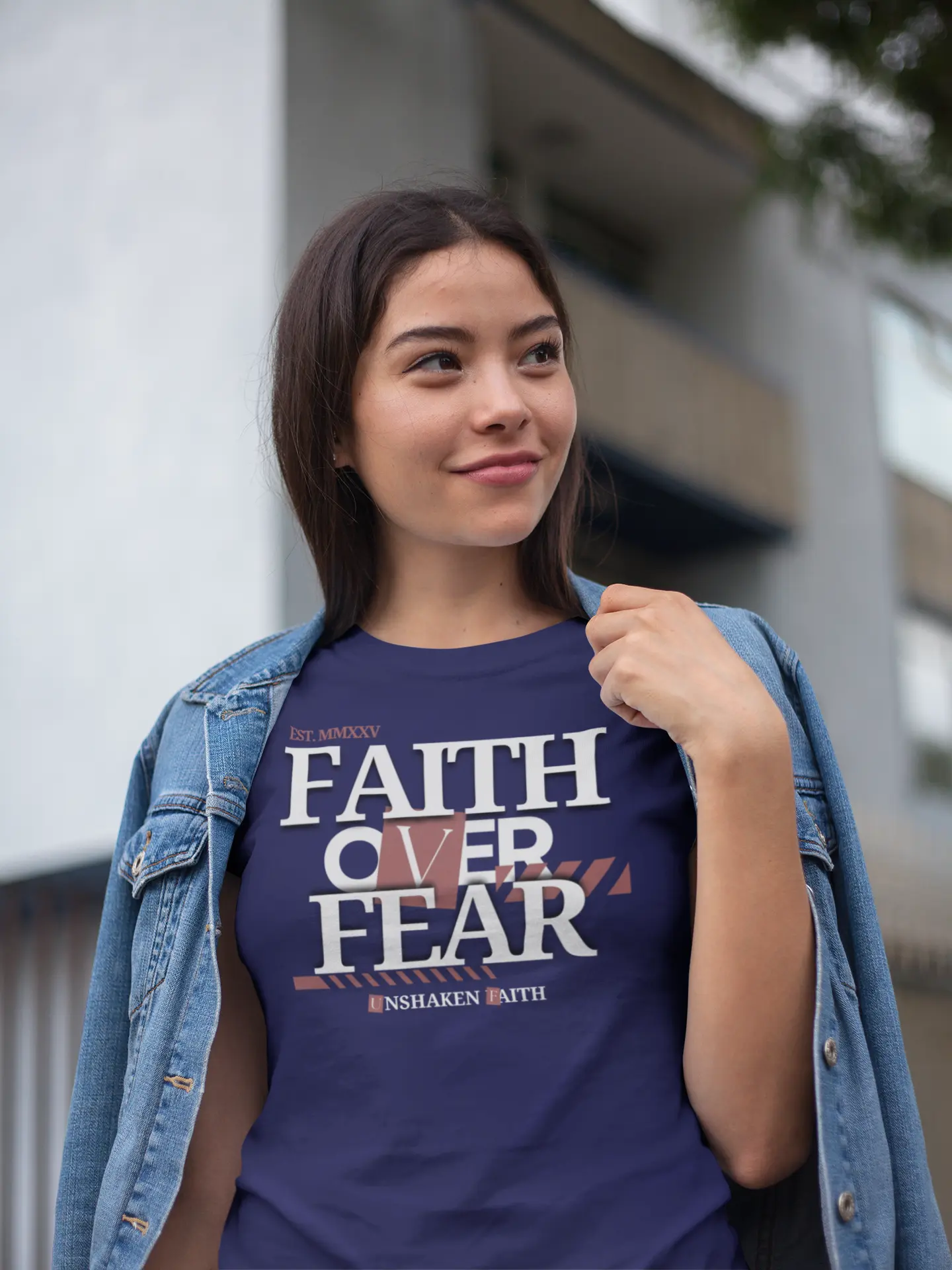 Faith Over Fear Unisex Softstyle T-Shirt - Inspirational Graphic Tee Printify