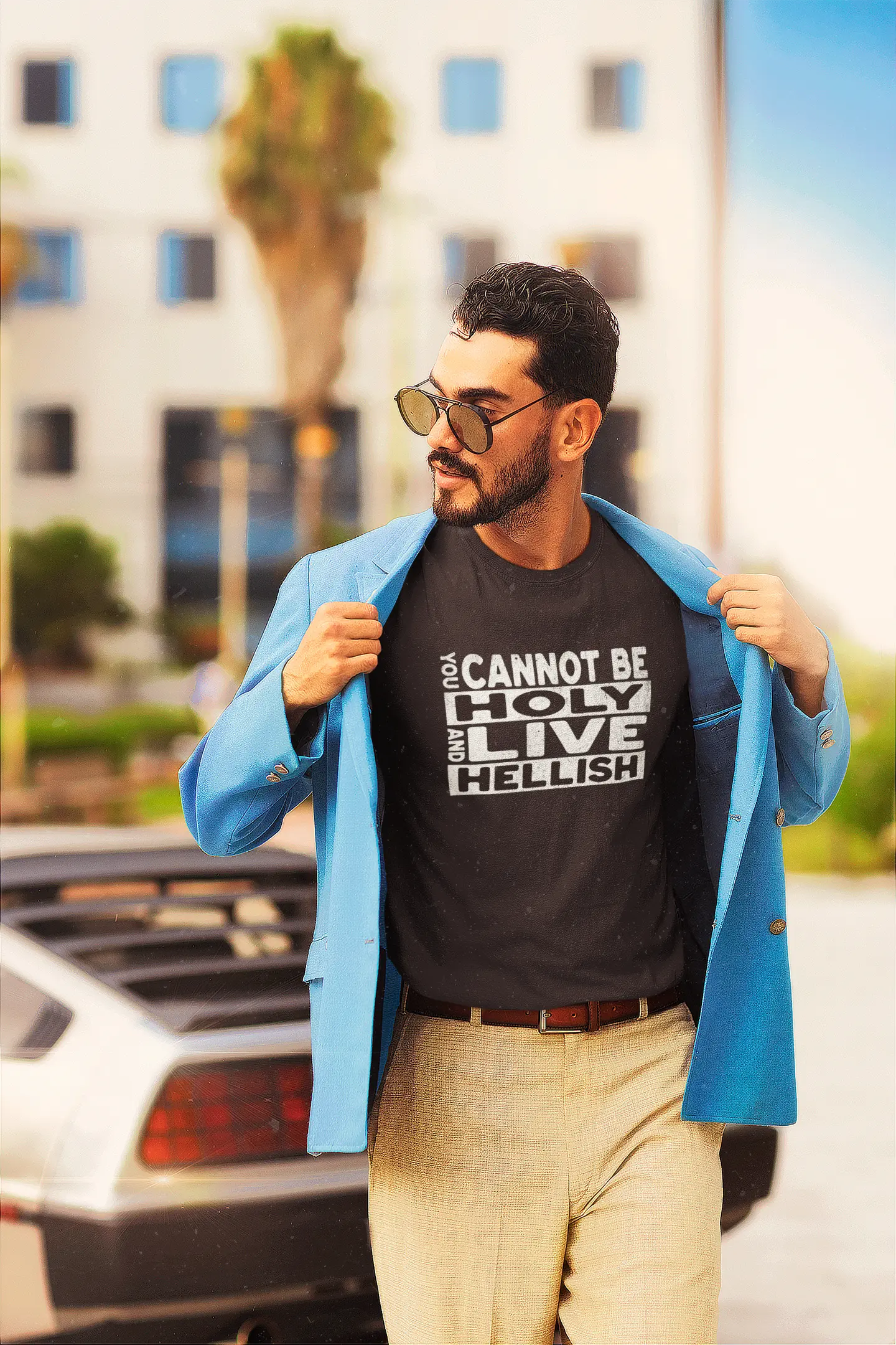 Holy Style-Bold Design Tee Printify
