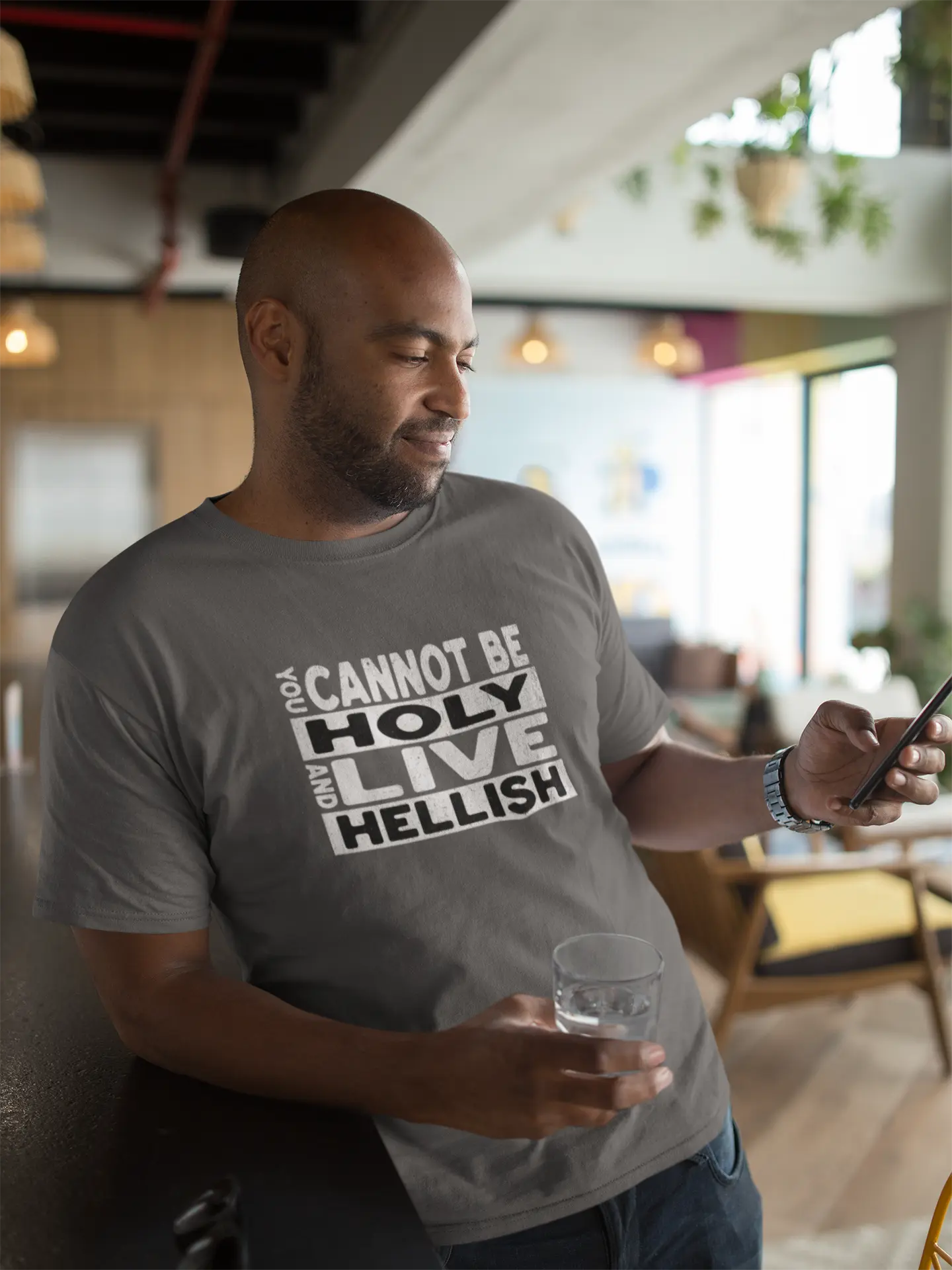 Holy Style-Bold Design Tee Printify