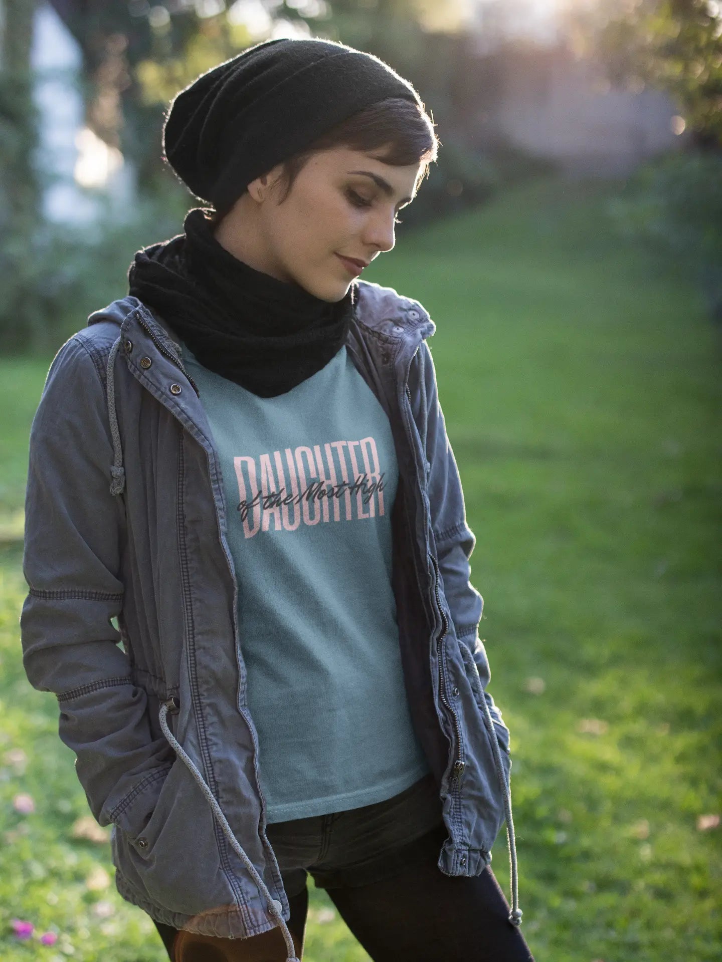 "Daughter of the Most High" - Jersey Tee Printify
