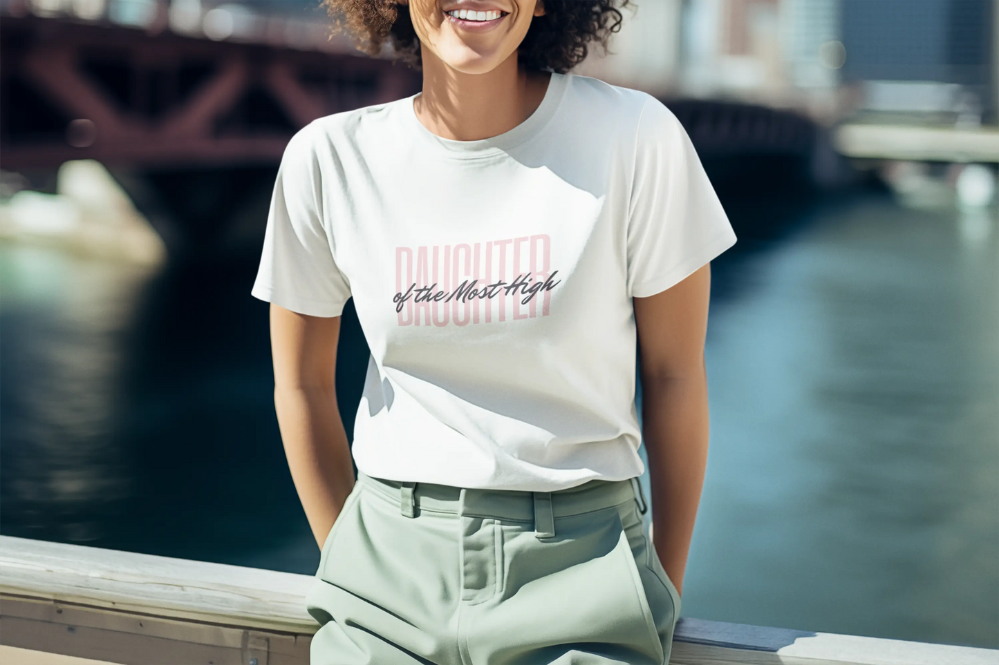 "Daughter of the Most High" - Jersey Tee Printify