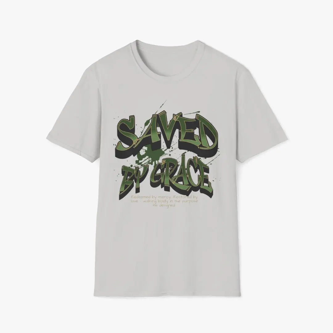 Saved By Grace Tee Printify