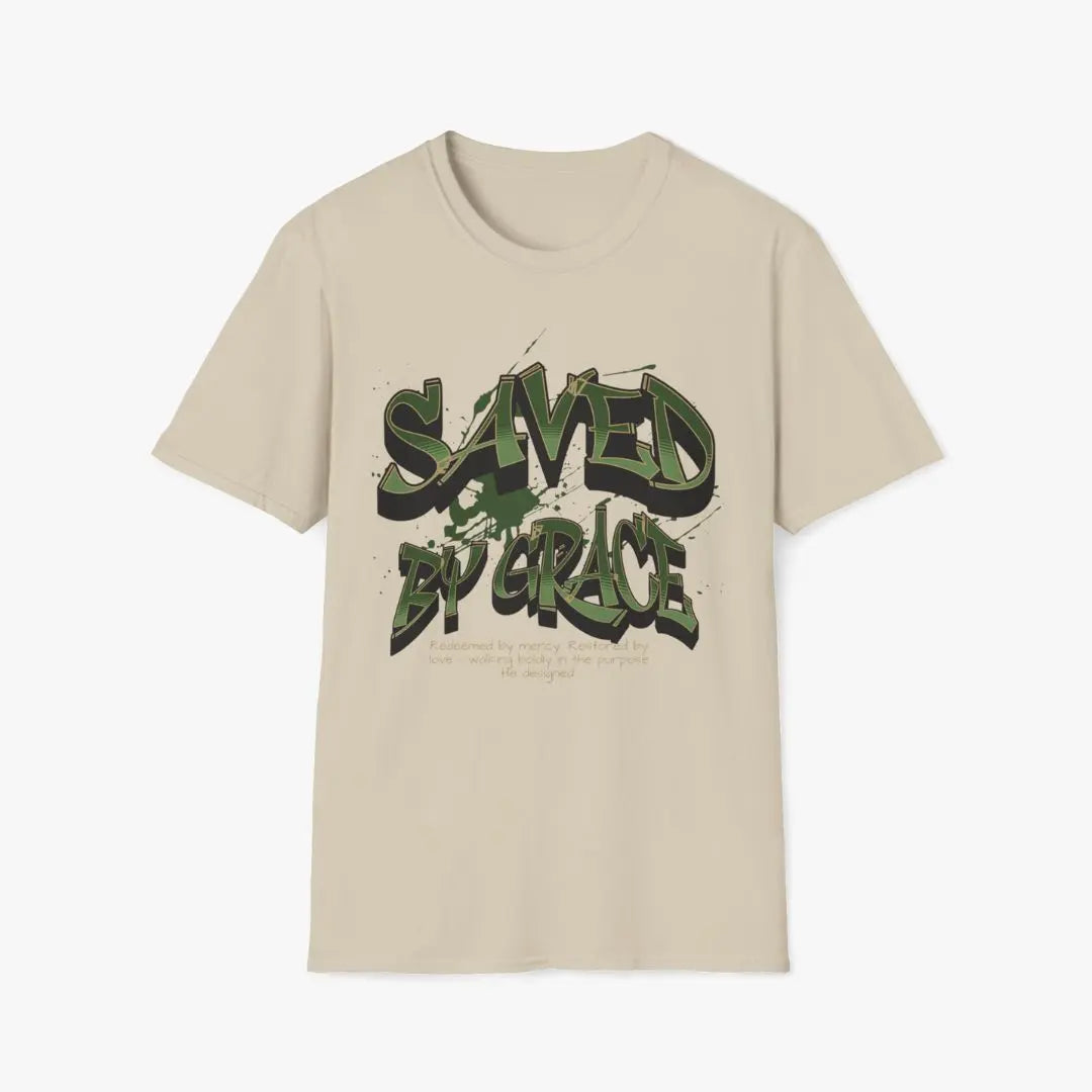 Saved By Grace Tee Printify
