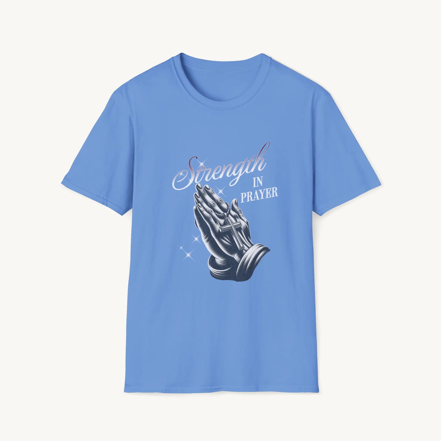 Strength in Prayer Tee Printify