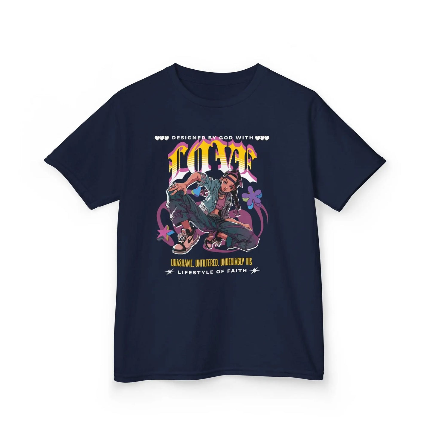 Designed by God With Love Tee Printify