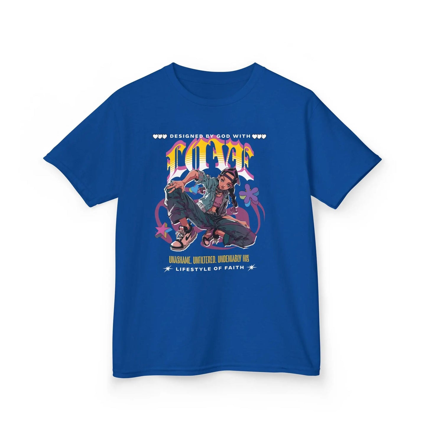 Designed by God With Love Tee Printify