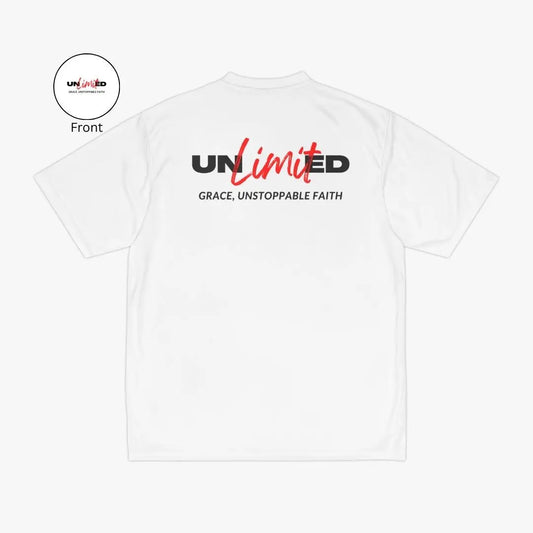 Unlimited Grace, Unstoppable Faith Men's Athletic Tee Printify