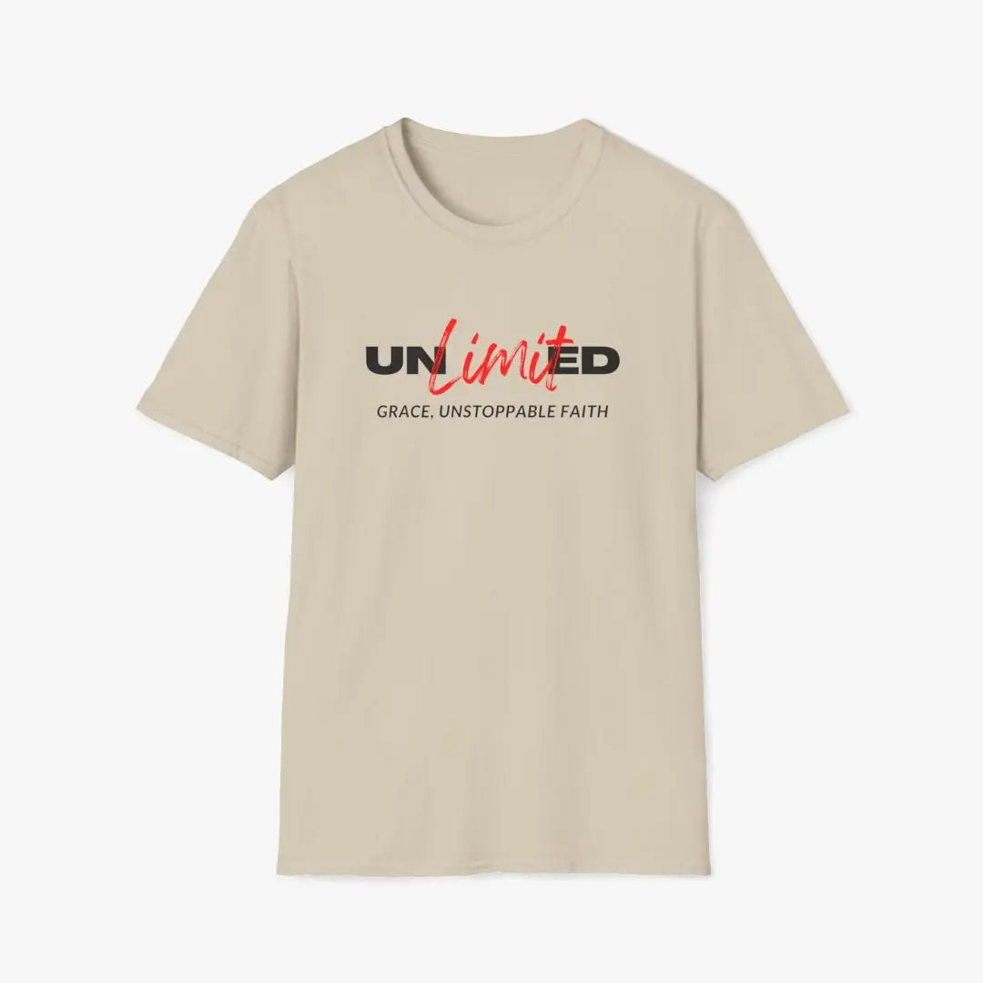 Unlimited Grace, Unstoppable Faith Tee Printify