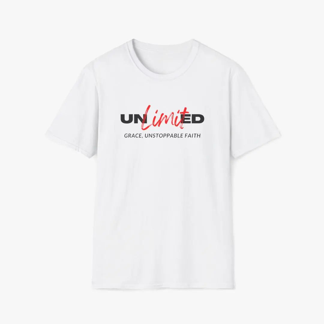 Unlimited Grace, Unstoppable Faith Tee Printify