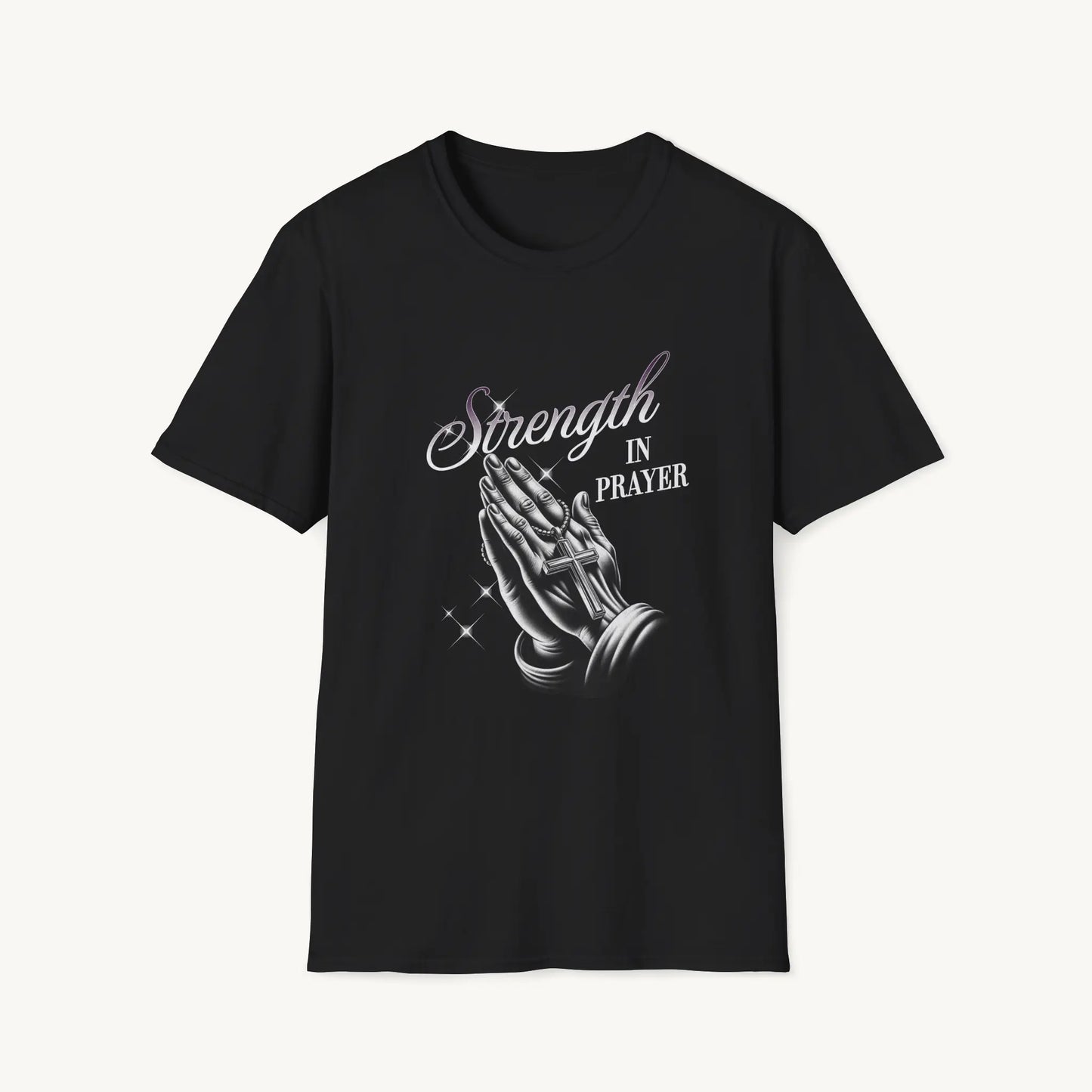 Strength in Prayer Tee Printify