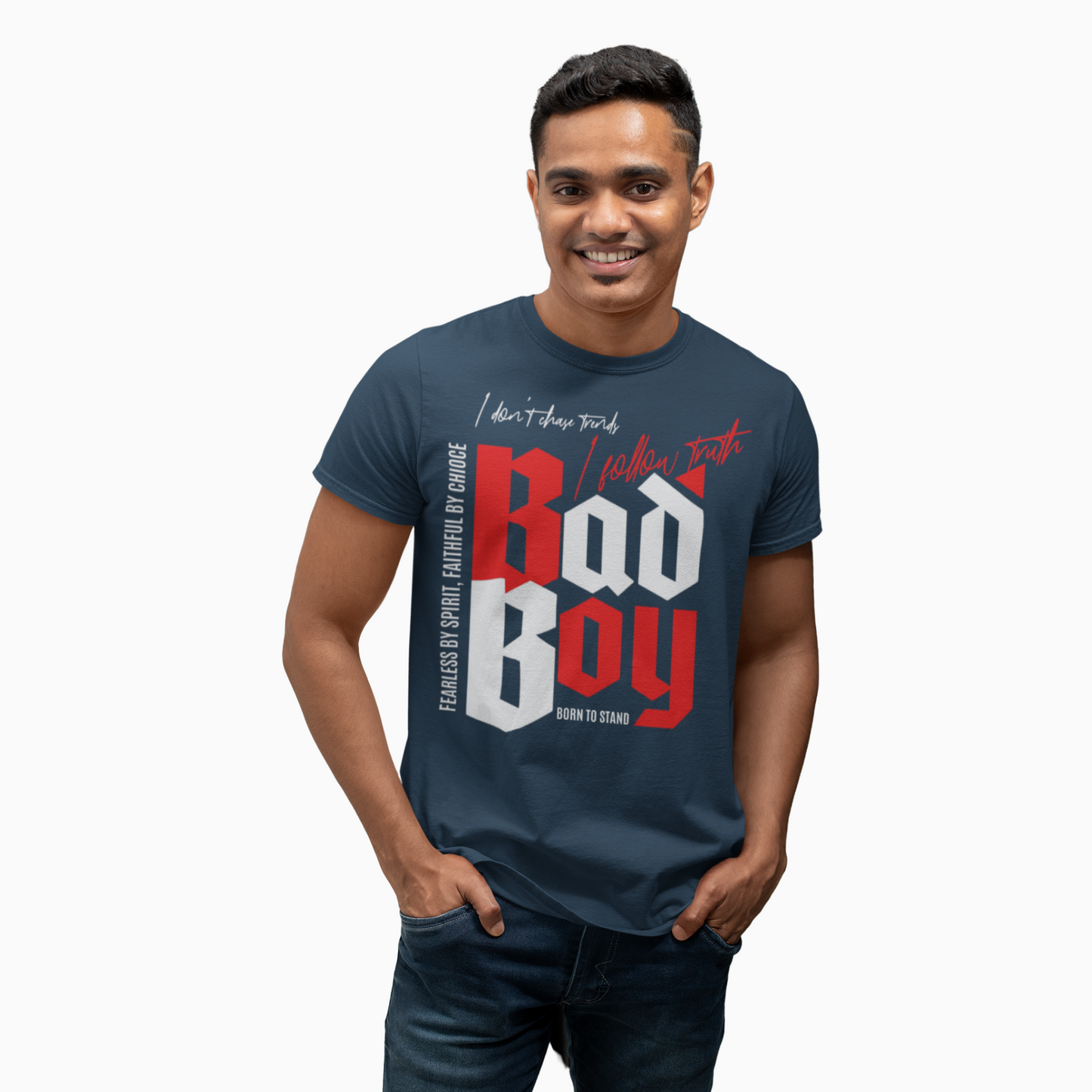 Bad Boy Fearless Tee Crossroads Creations