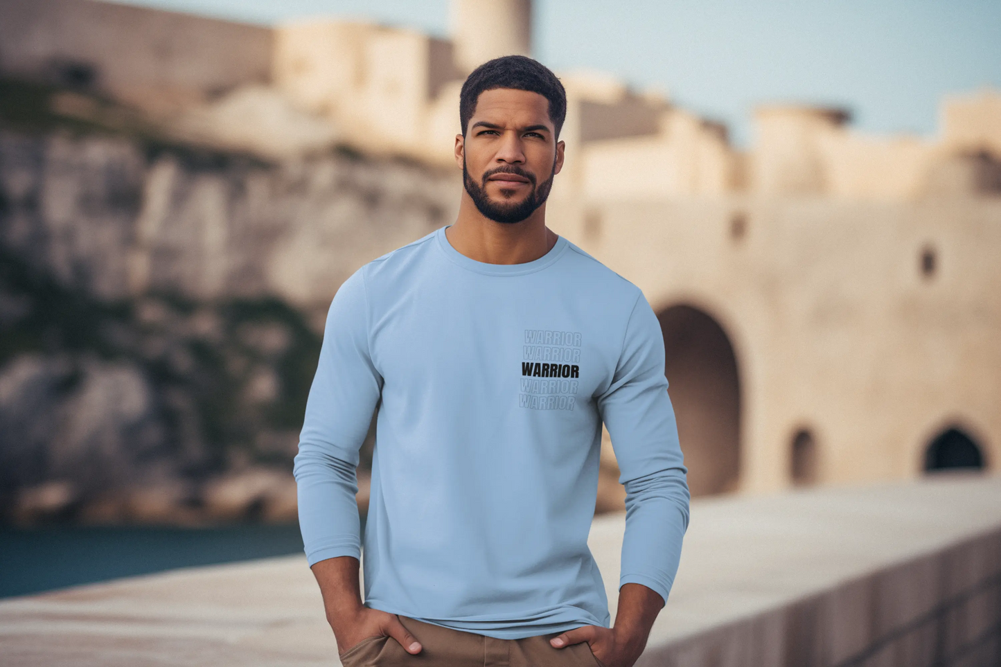 Warrior's Strength Tee – Built for the Battle Crossroads Creations