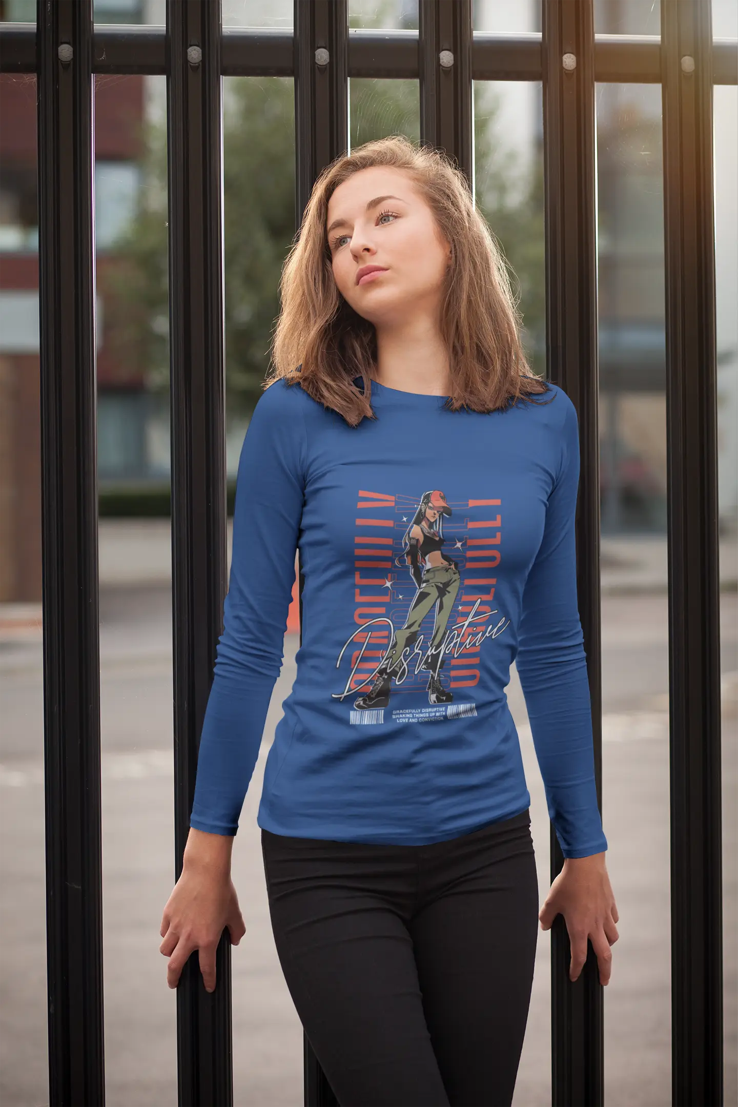 Unisex Long Sleeve Tee Crossroads Creations