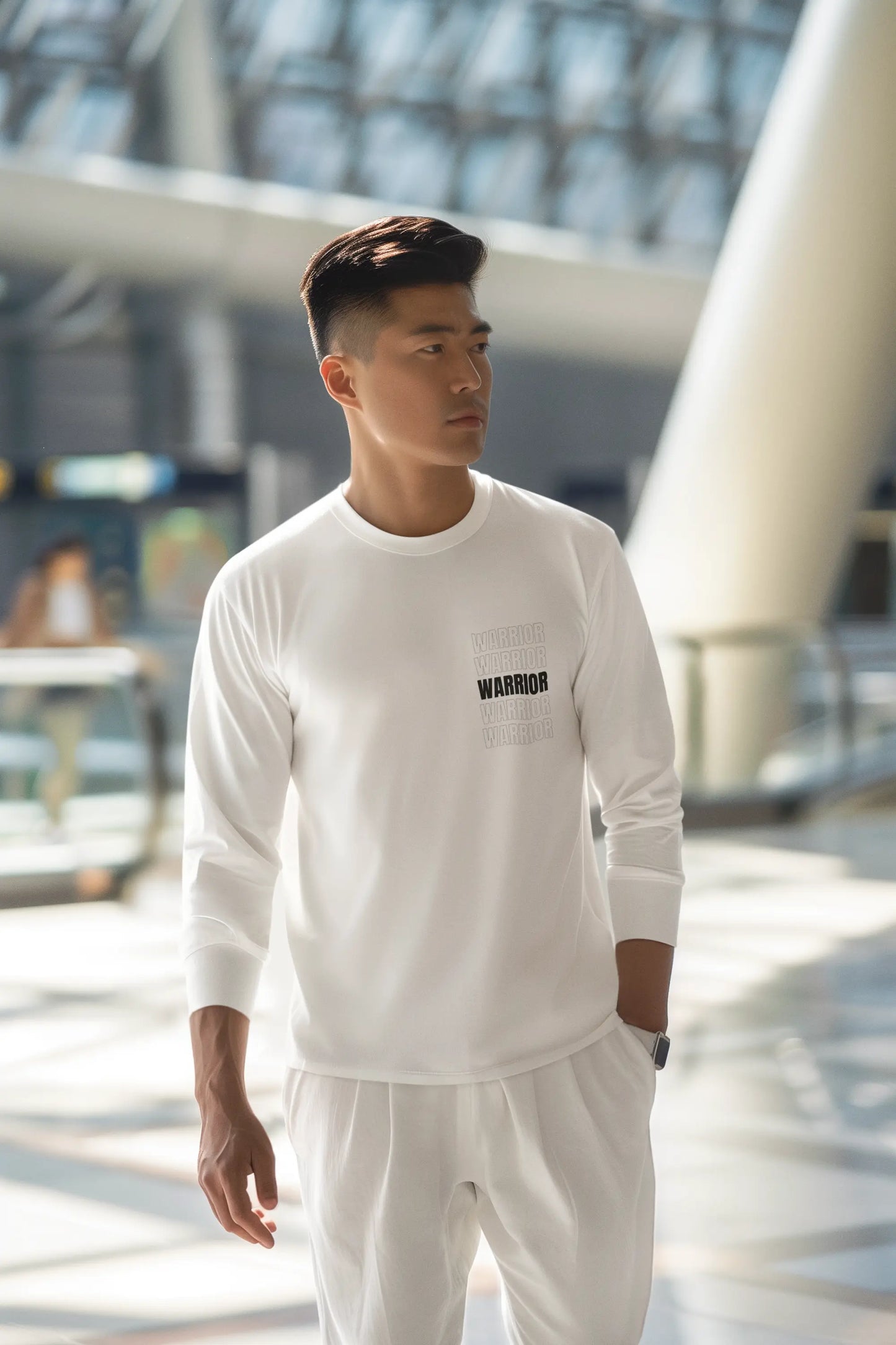 Warrior's Strength Tee – Built for the Battle Crossroads Creations