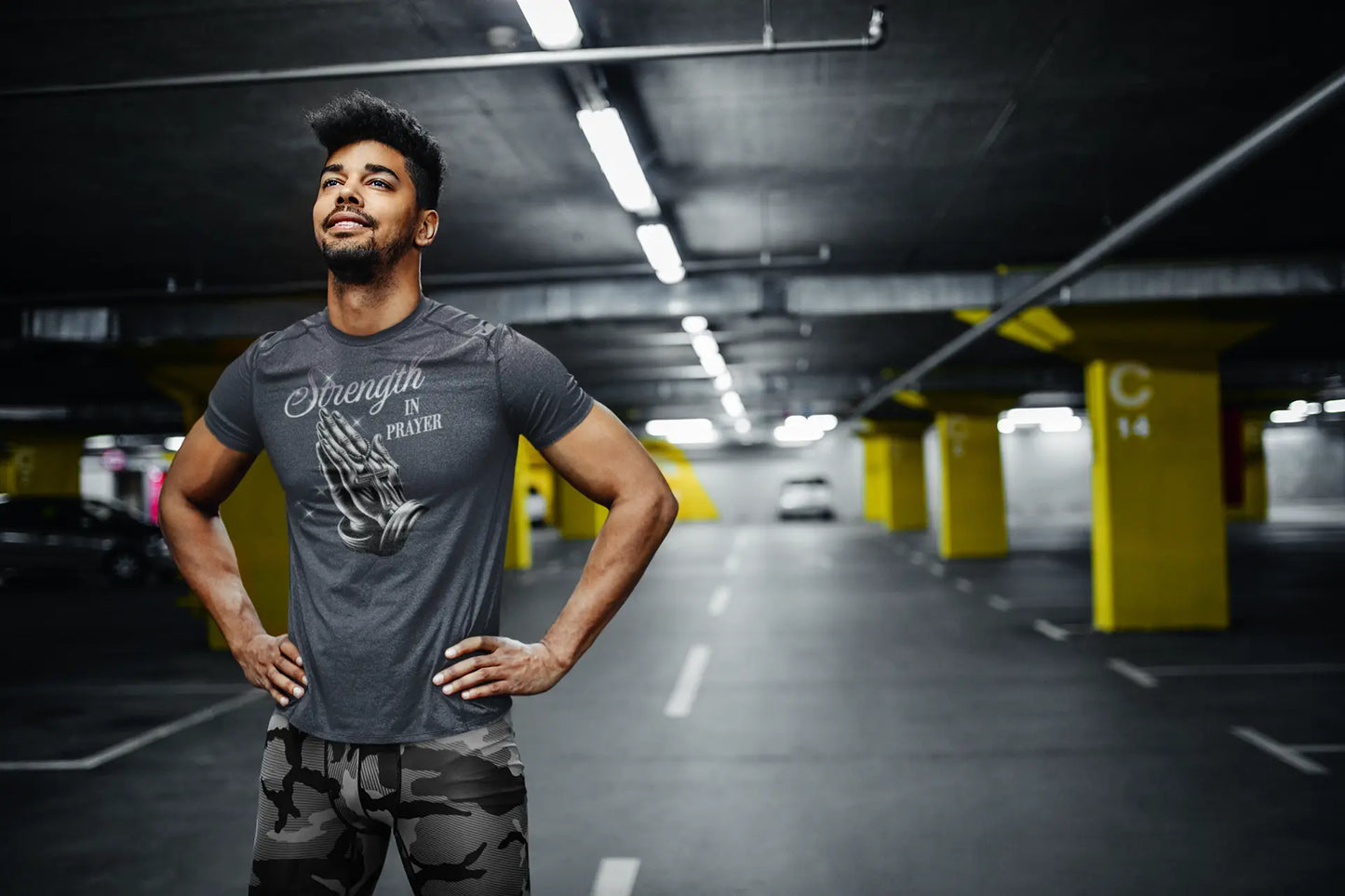 Strength in Prayer: Wear Your Faith Boldly Printify