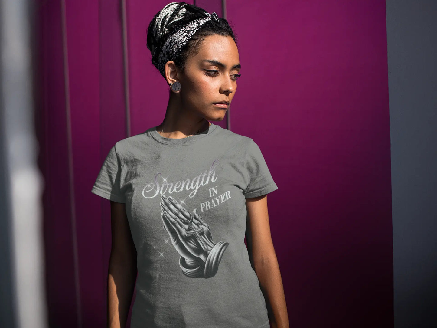 Strength in Prayer: Wear Your Faith Boldly Printify