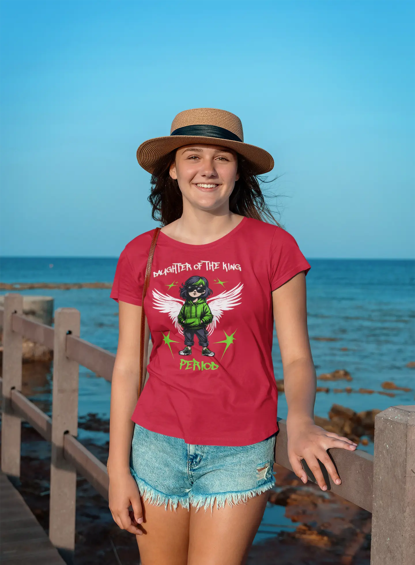 Daughter of the King - Inspirational Tee Printify