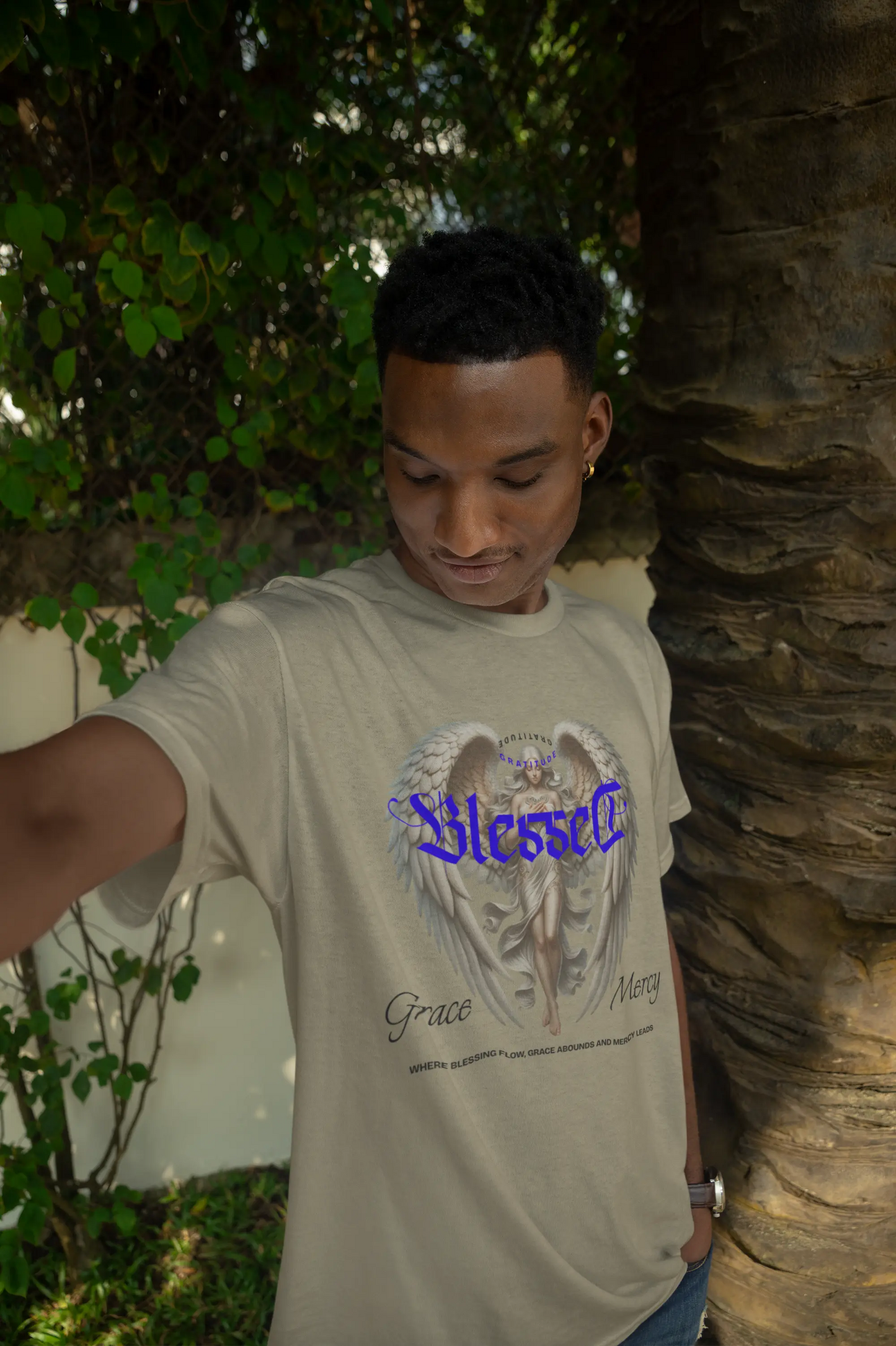 Blessed - Grace & Mercy T-Shirt Printify