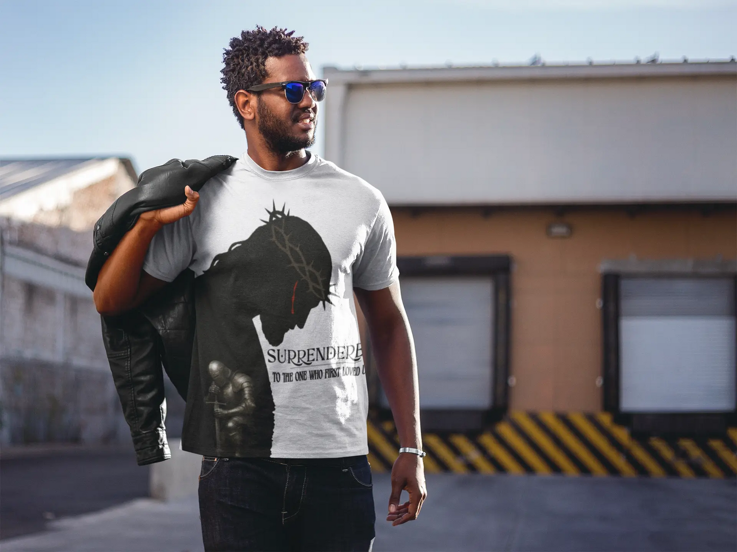 Surrendered – Faith-Inspired Tee Printify