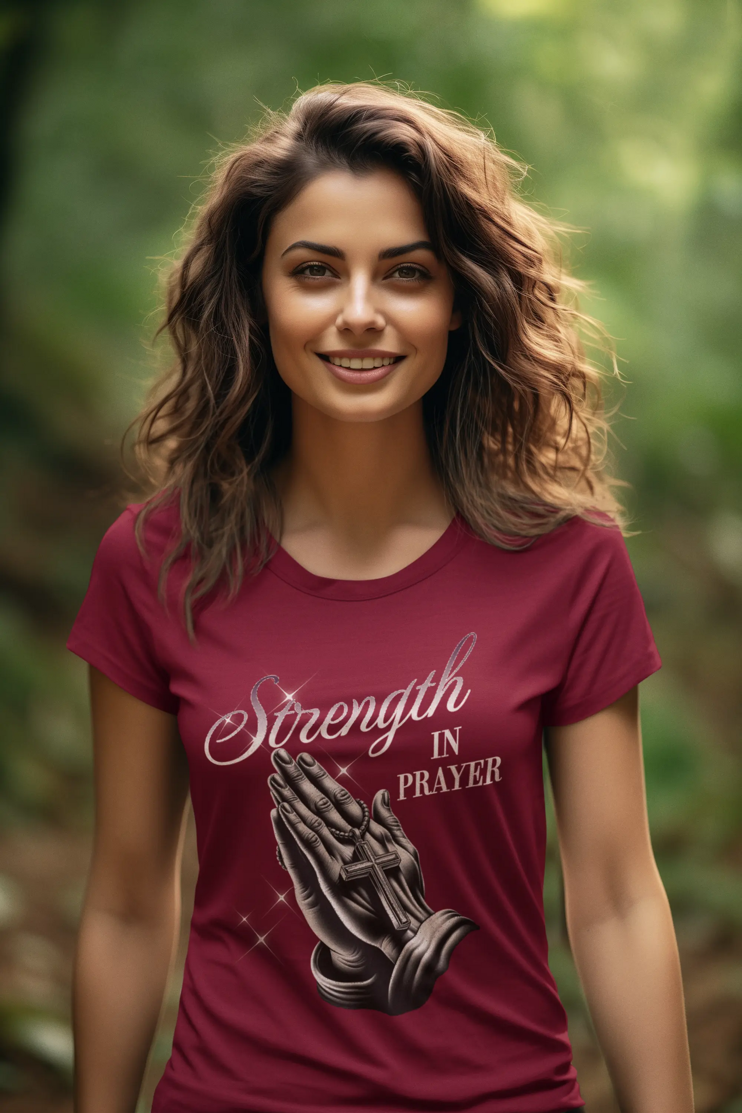 Strength in Prayer: Wear Your Faith Boldly Printify