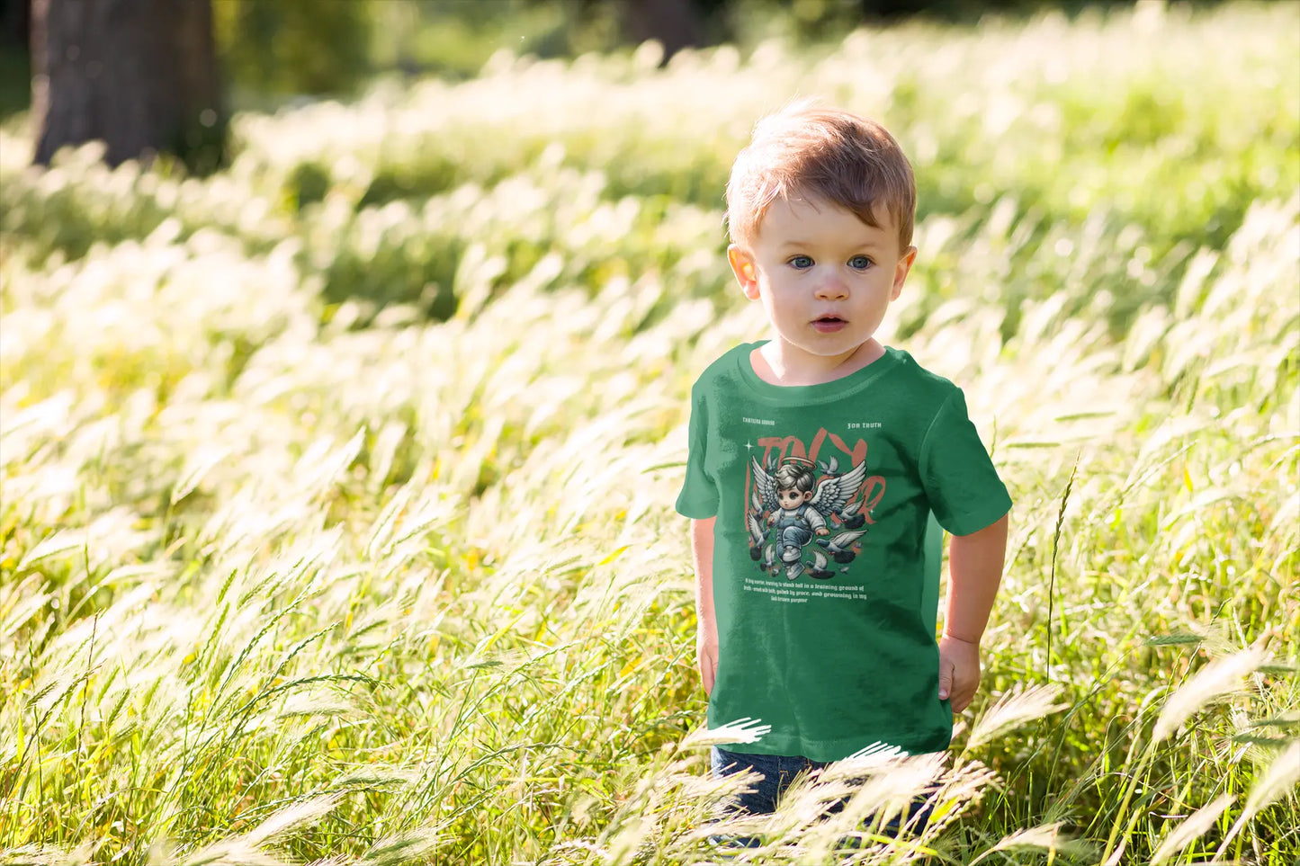 Fun Angel Warrior Tee Printify