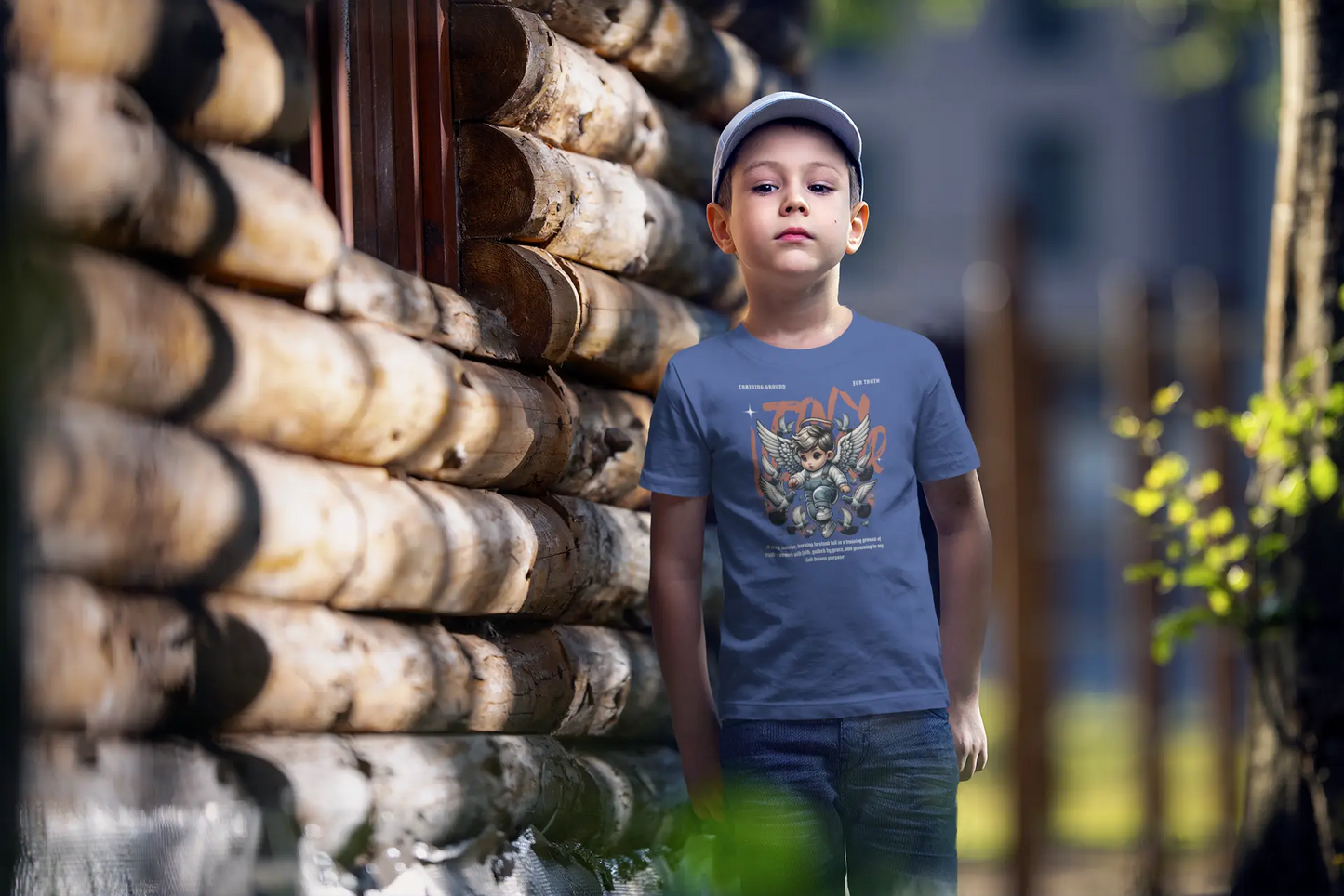 Fun Angel Warrior Tee Printify