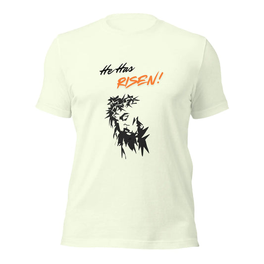He Has Risen Tee Crossroads Creations