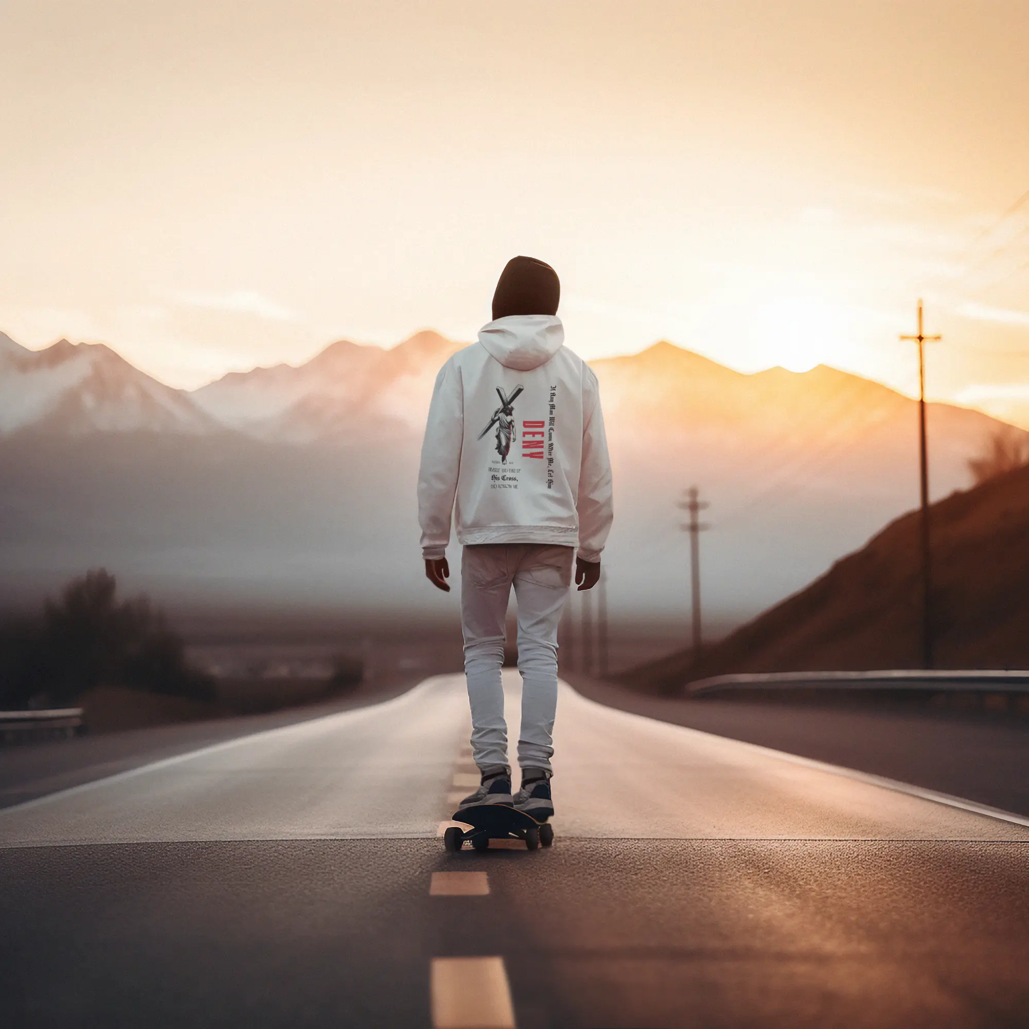 Deny-Yourself-Hoodie-A-Statement-of-Surrender-and-Strength Crossroads Creations