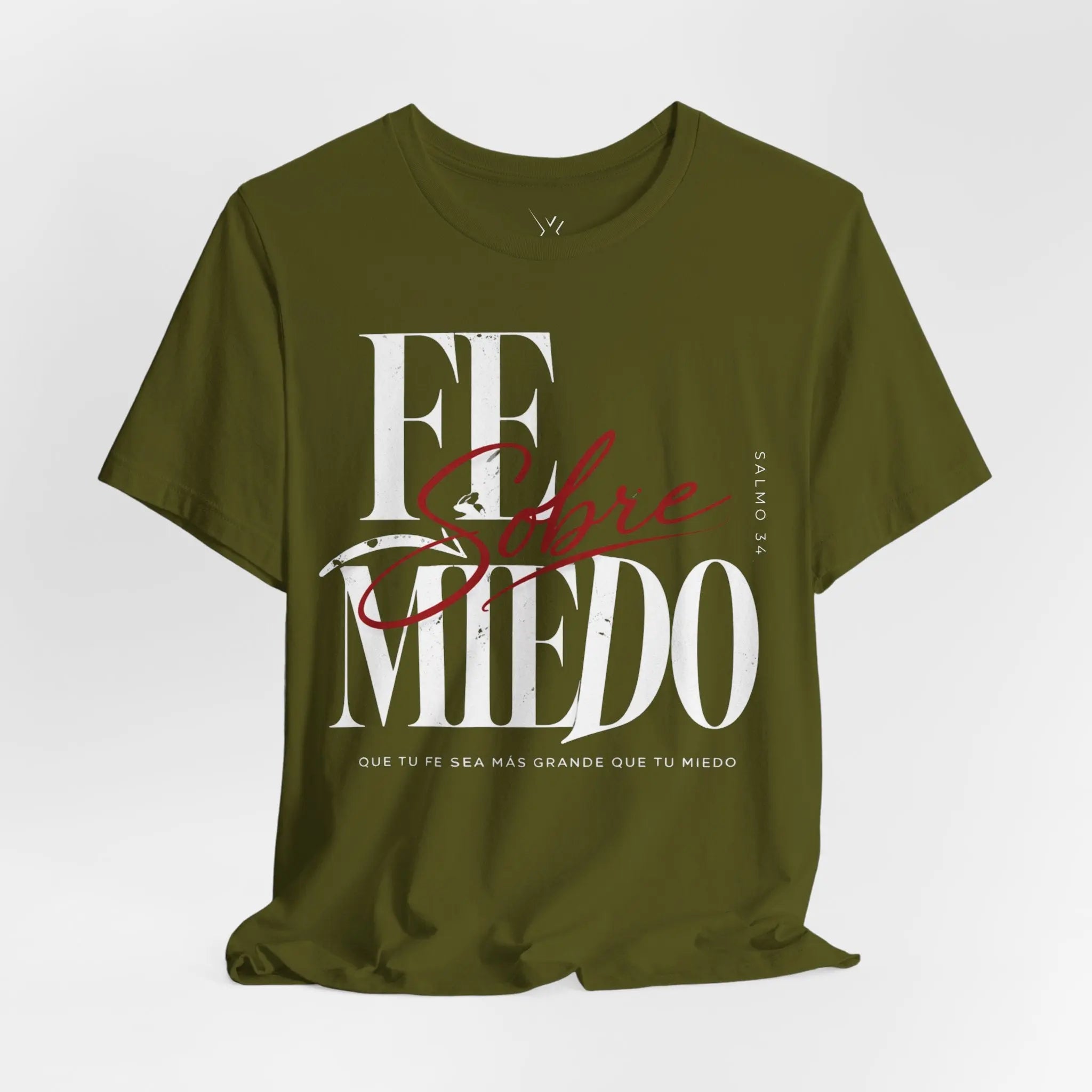 Fe sobre Miedo Tee - Crossroads Creations