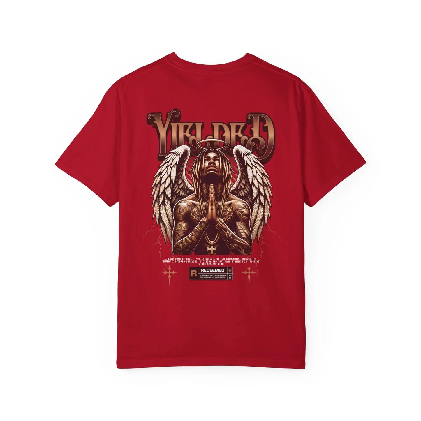 Yielded – Redeemed Warrior Tee Printify