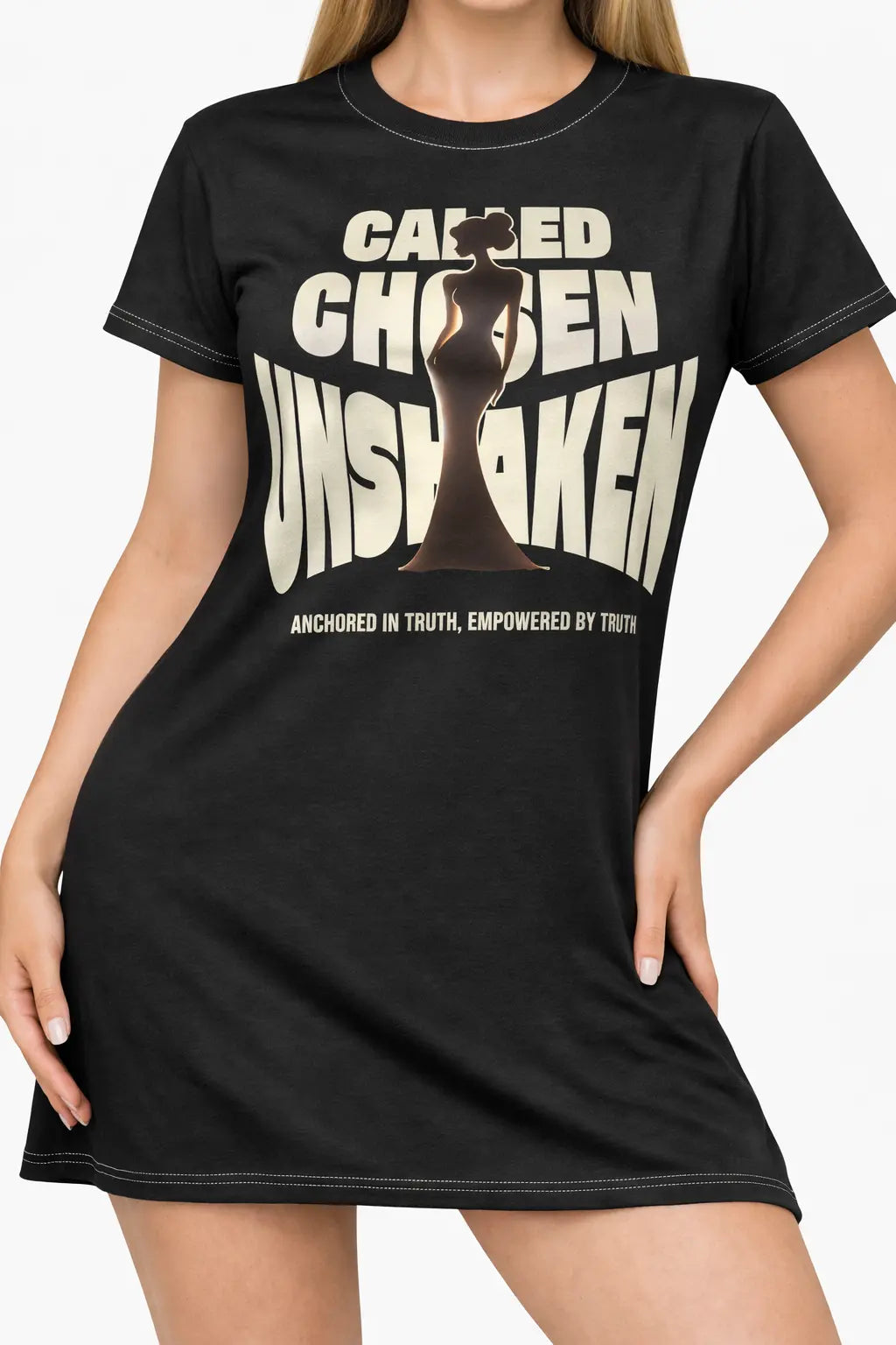 Called Chosen Unshaken Tee - Crossroads Creations