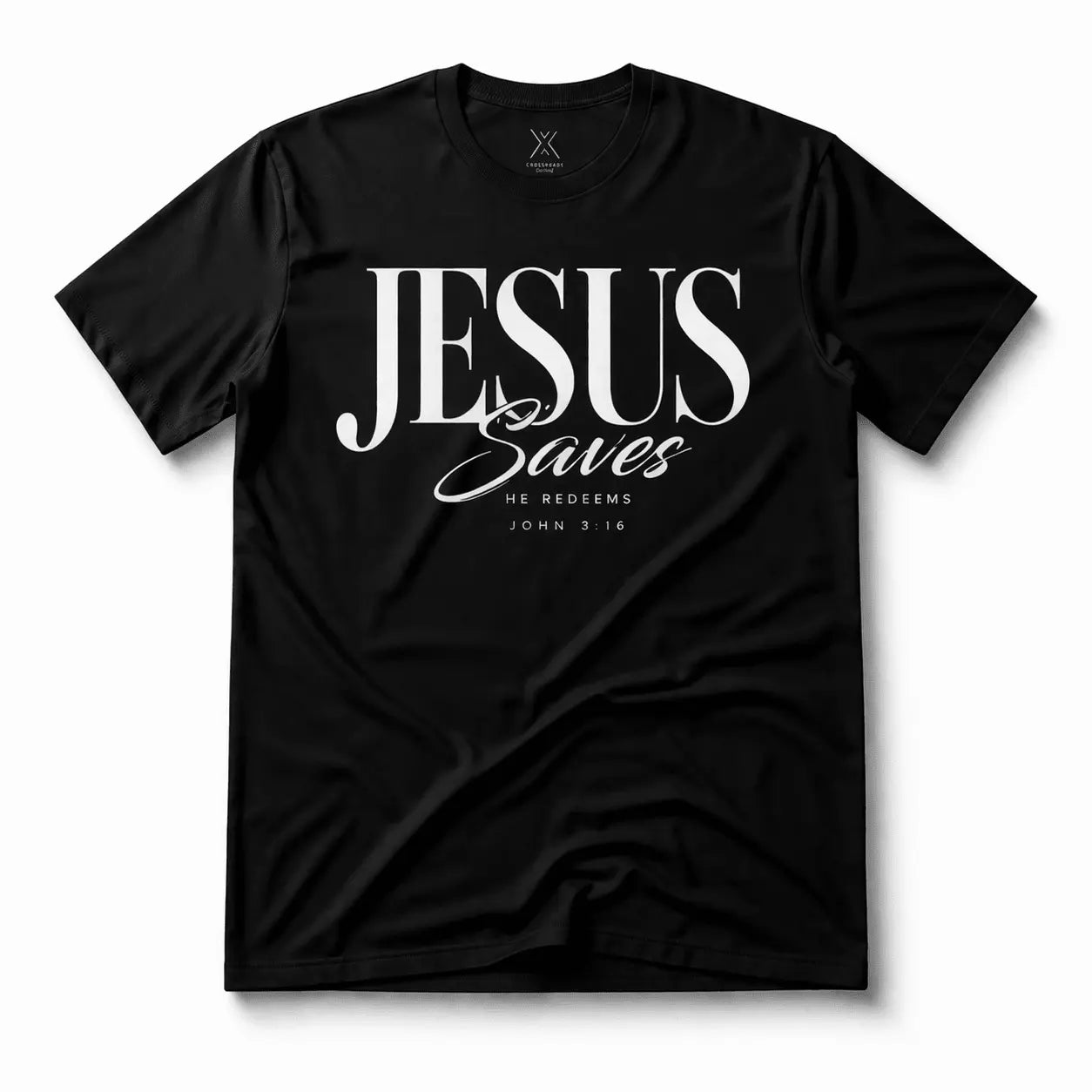 Jesus Saves Tee - Crossroads Creations