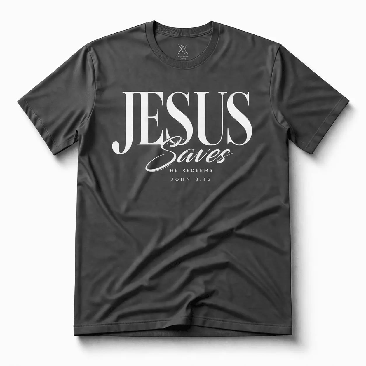 Jesus Saves Tee - Crossroads Creations
