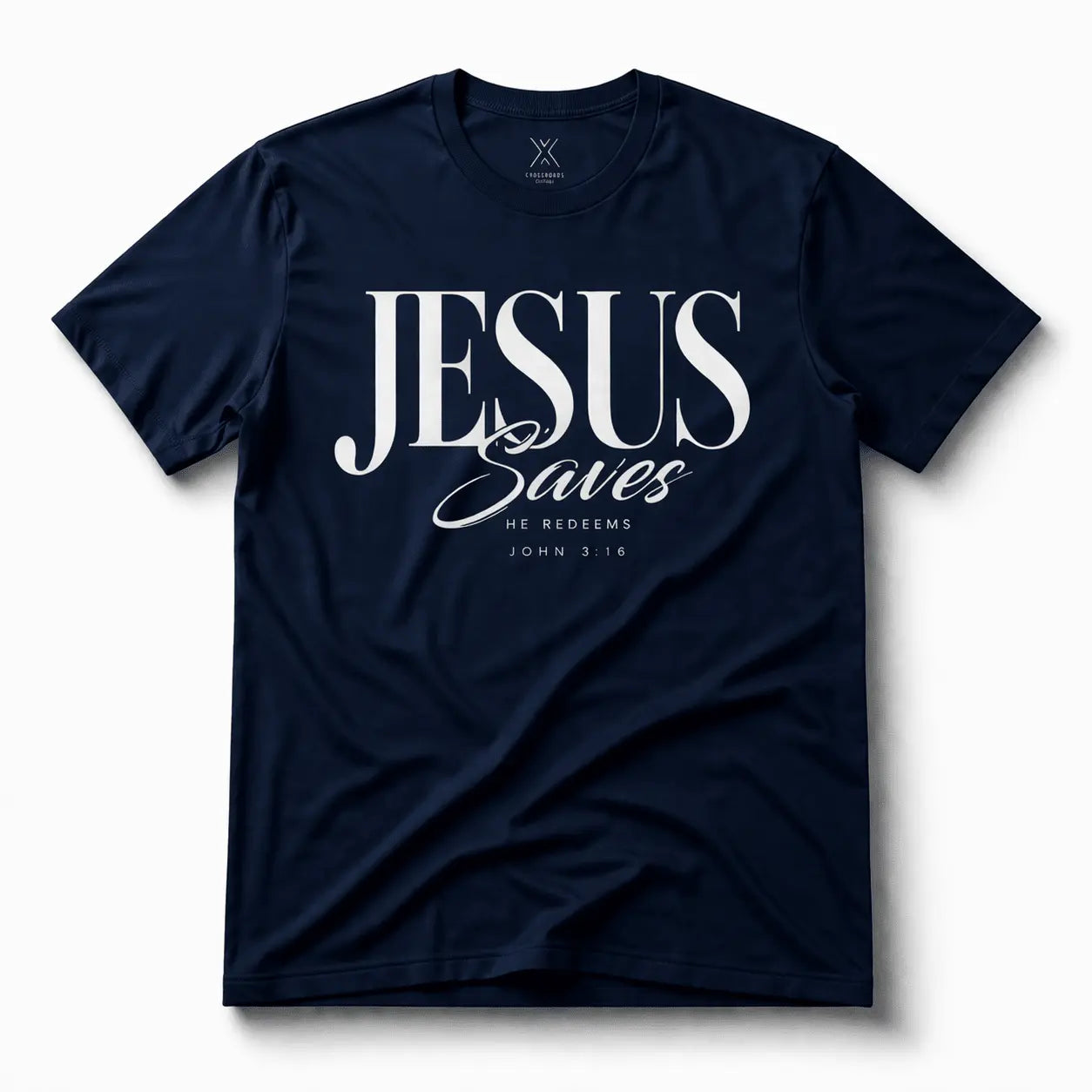 Jesus Saves Tee - Crossroads Creations