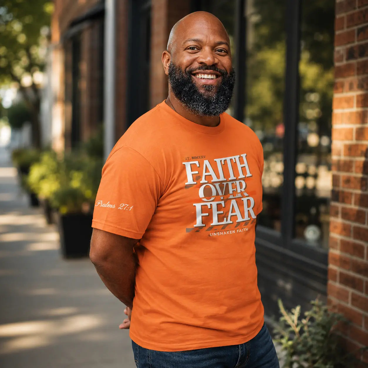 Faith Over Fear Tee - Crossroads Creations