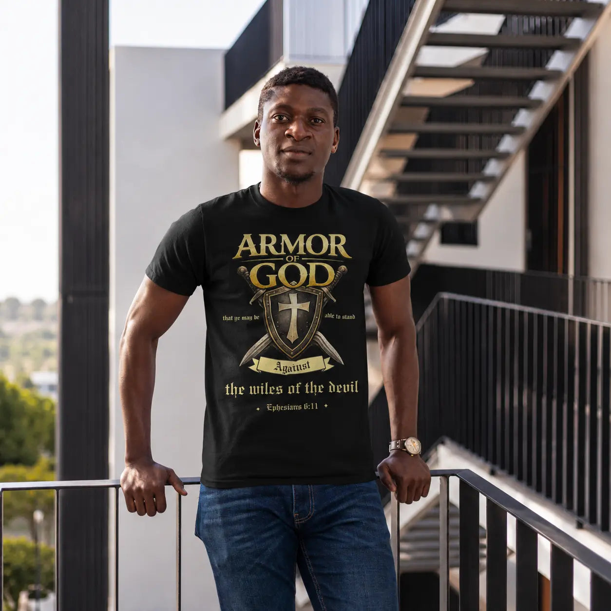 Armor of God Tee - Crossroads Creations
