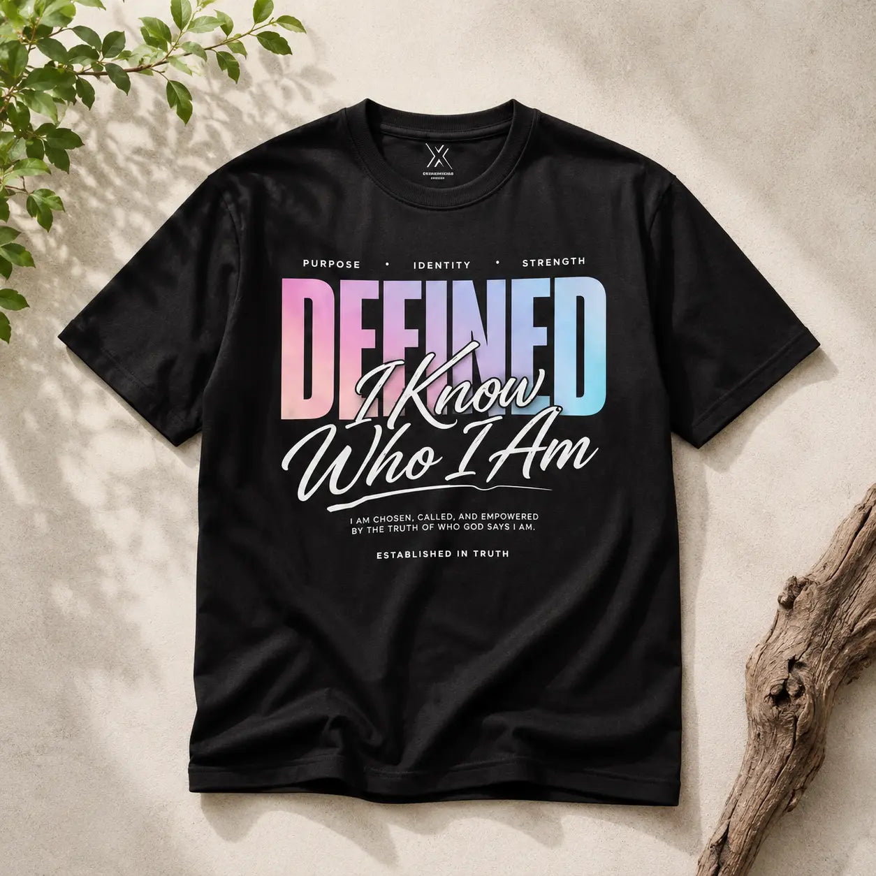I Know Who I Am Tee - Crossroads Creations