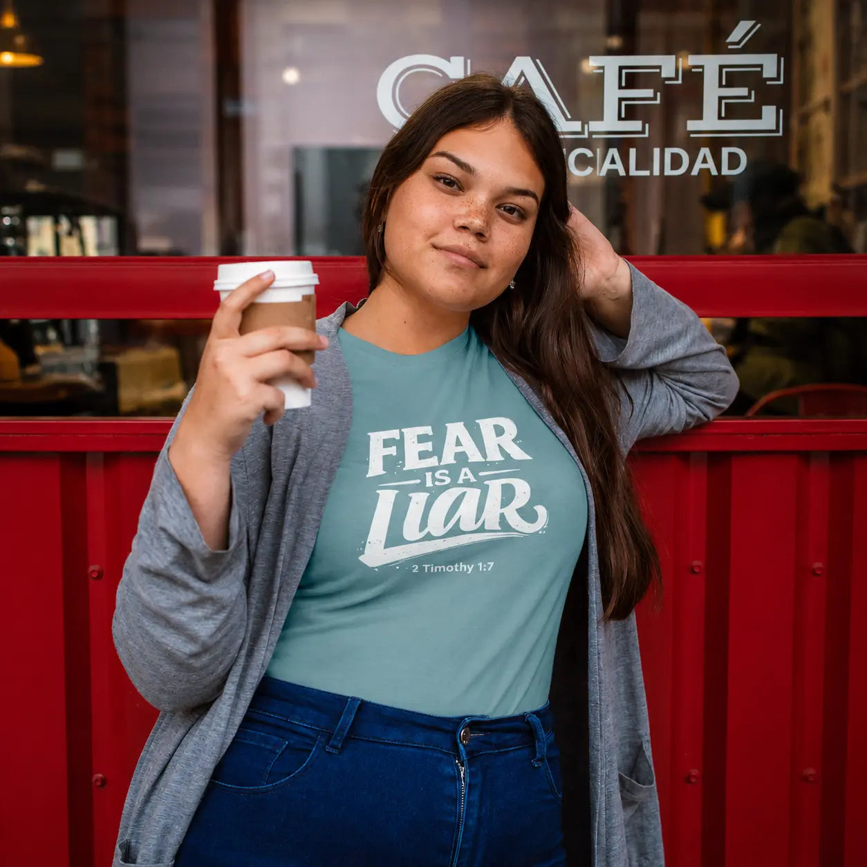 Fear Is a Liar Tee - Crossroads Creations
