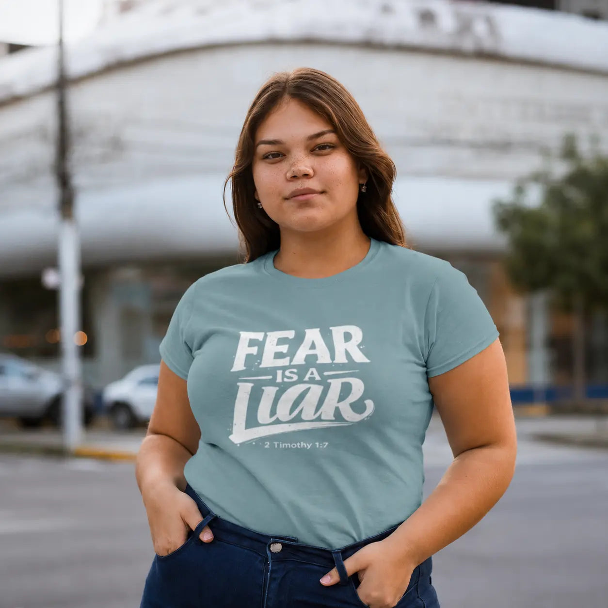 Fear Is a Liar Tee - Crossroads Creations