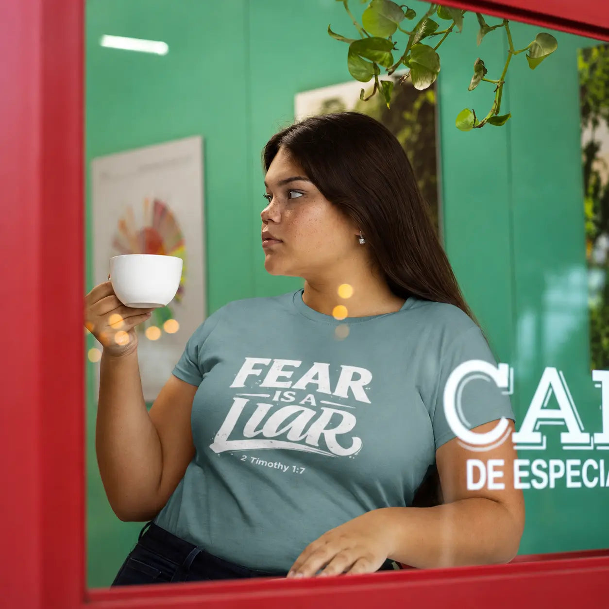 Fear Is a Liar Tee - Crossroads Creations