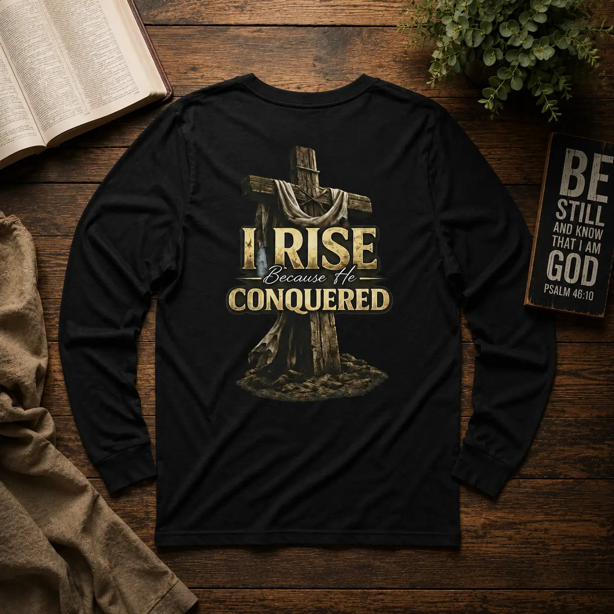 I Rise I Conquered Tee - Crossroads Creations