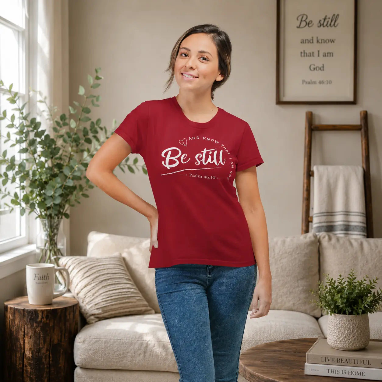 Be Still Tee - Crossroads Creations