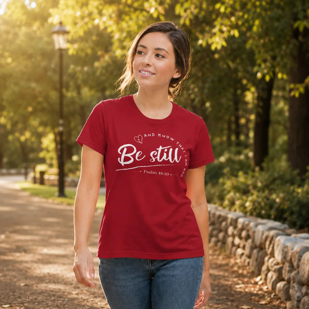 Be Still Tee - Crossroads Creations