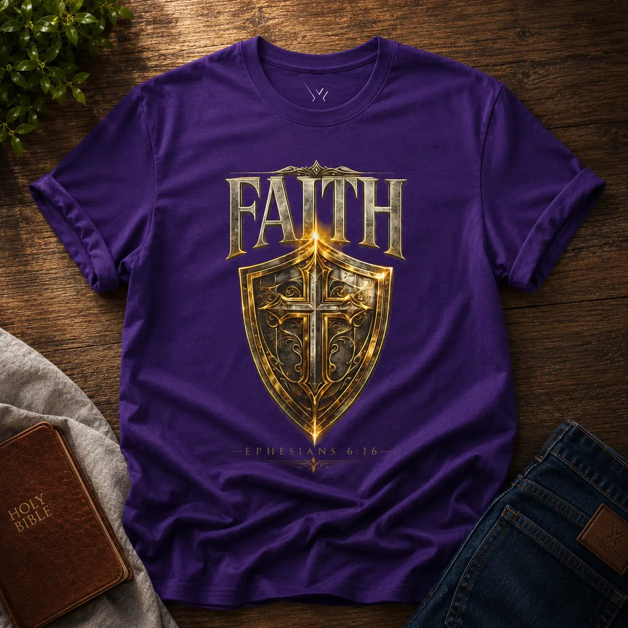 Shield of Faith Tee - Crossroads Creations