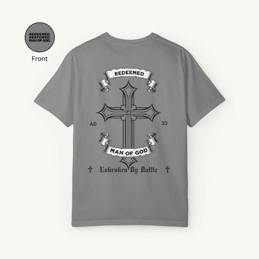 'Man of God' Cross Design Printify