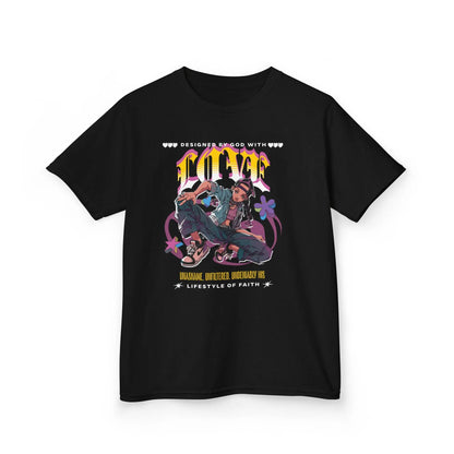 Designed by God With Love Tee Printify