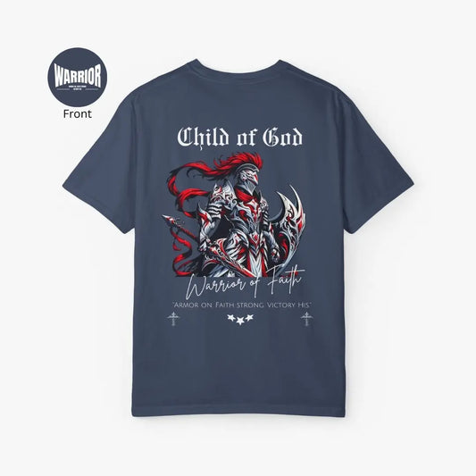 Child of God Warrior of Faith Tee Printify