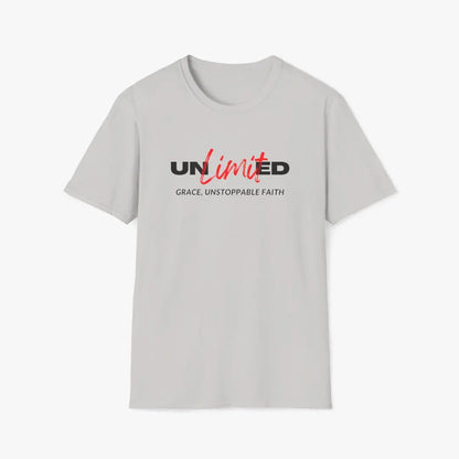 Unlimited Grace, Unstoppable Faith Tee Printify