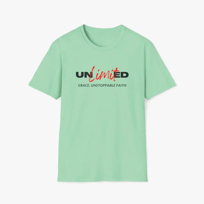 Unlimited Grace, Unstoppable Faith Tee Printify
